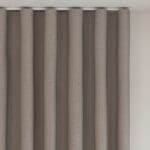 Leysin Graphite Wave Curtain