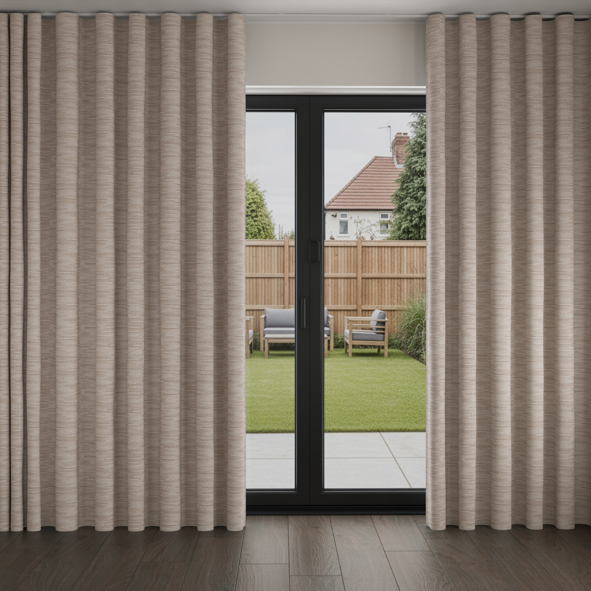 Santiago Oyster Wave Curtain - Image 3