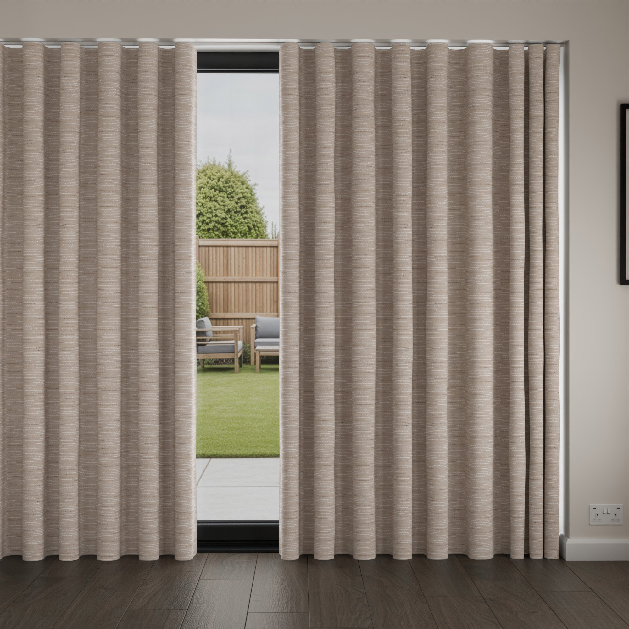 Santiago Oyster Wave Curtain - Image 4