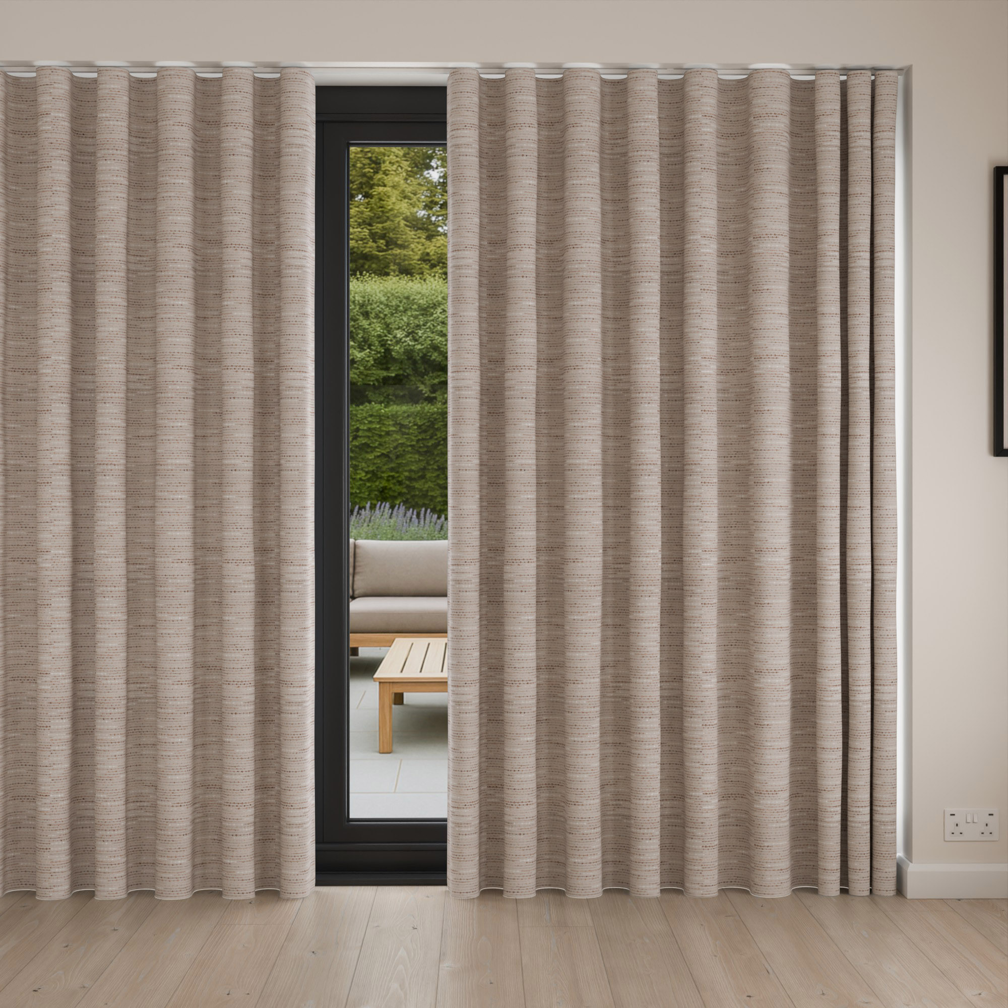 Santiago Shell Wave Curtain - Image 4
