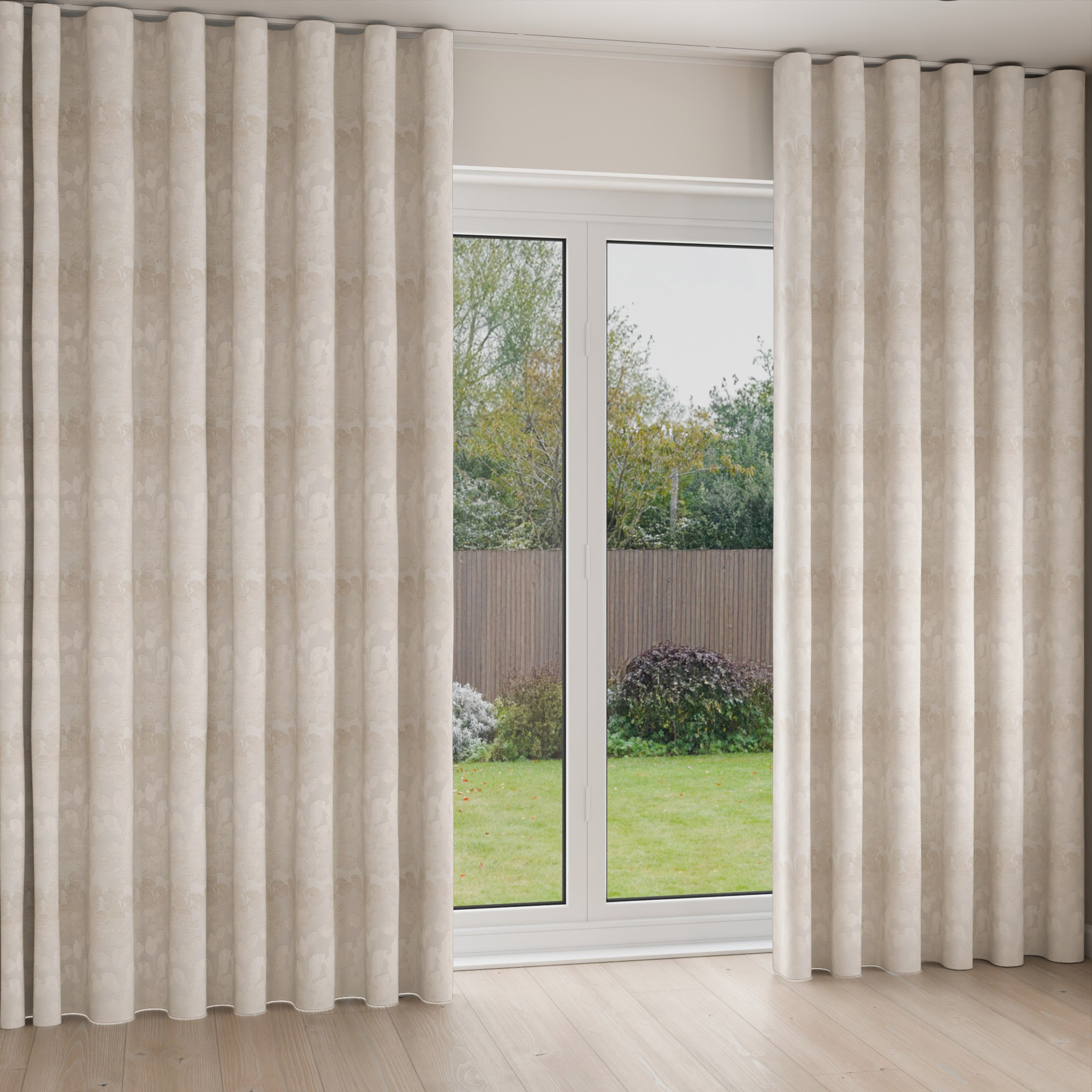 Lugano Oyster Wave Curtain - Image 2