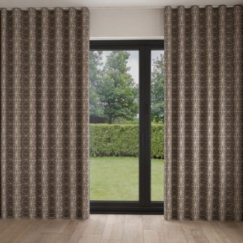 Prilly Silver Wave Curtain