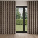 Prilly Silver Wave Curtain