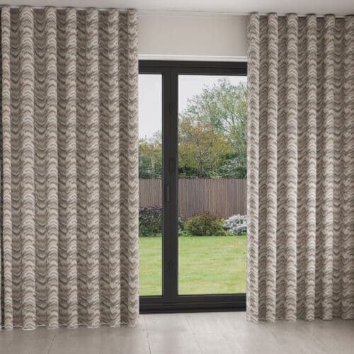 Manaus Blush Wave Curtain