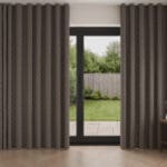 Carioca Graphite Wave Curtain