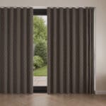 Carioca Graphite Wave Curtain