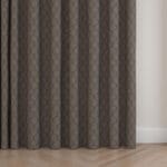 Carioca Graphite Wave Curtain