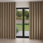 Carioca Taupe Wave Curtain