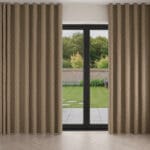 Carioca Taupe Wave Curtain