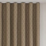 Carioca Taupe Wave Curtain