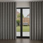 Arlo Graphite Wave Curtain