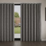 Arlo Graphite Wave Curtain