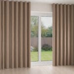 Arlo Oatmeal Wave Curtain