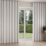 Arlo White Wave Curtain
