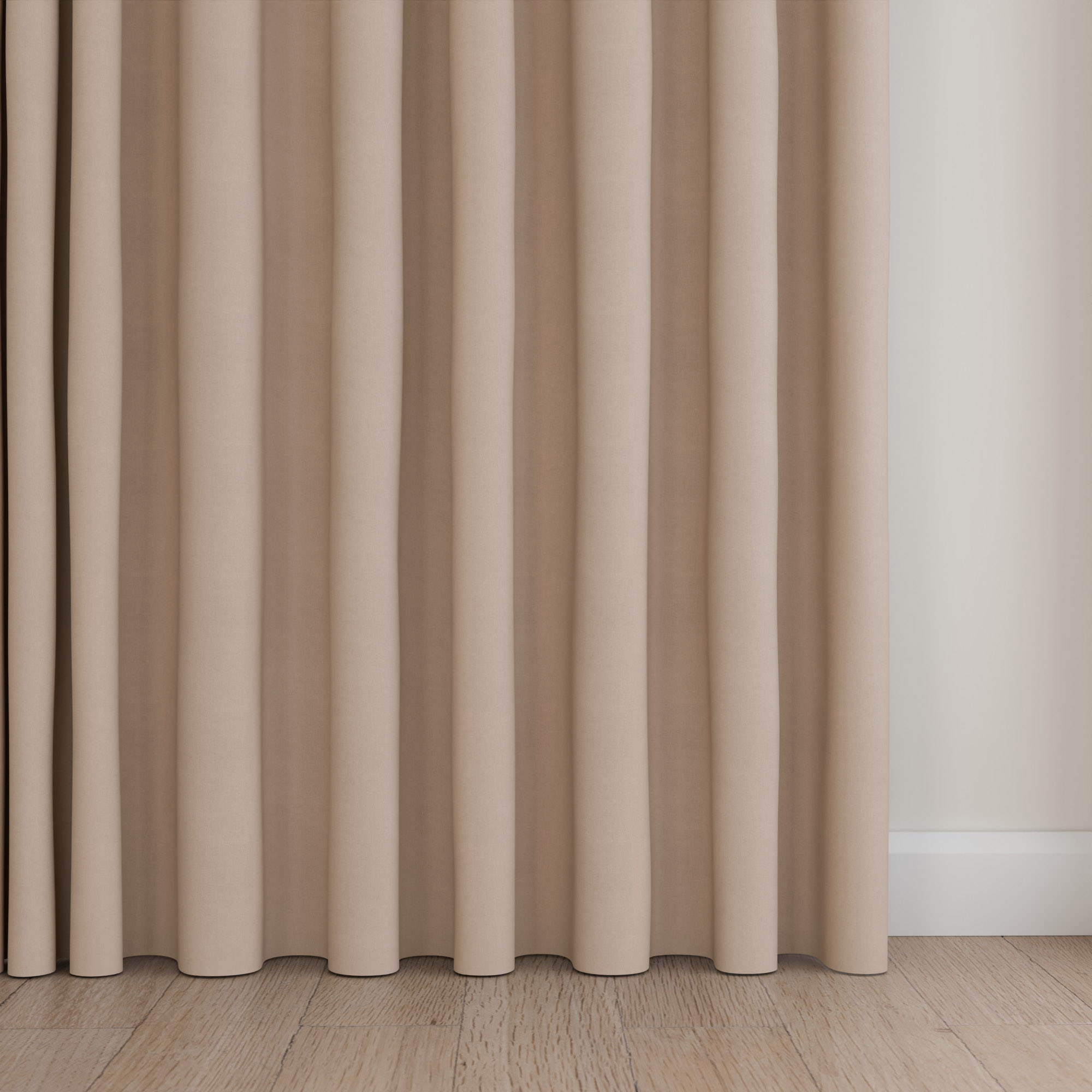 Novi Beige Wave Curtain - Image 5