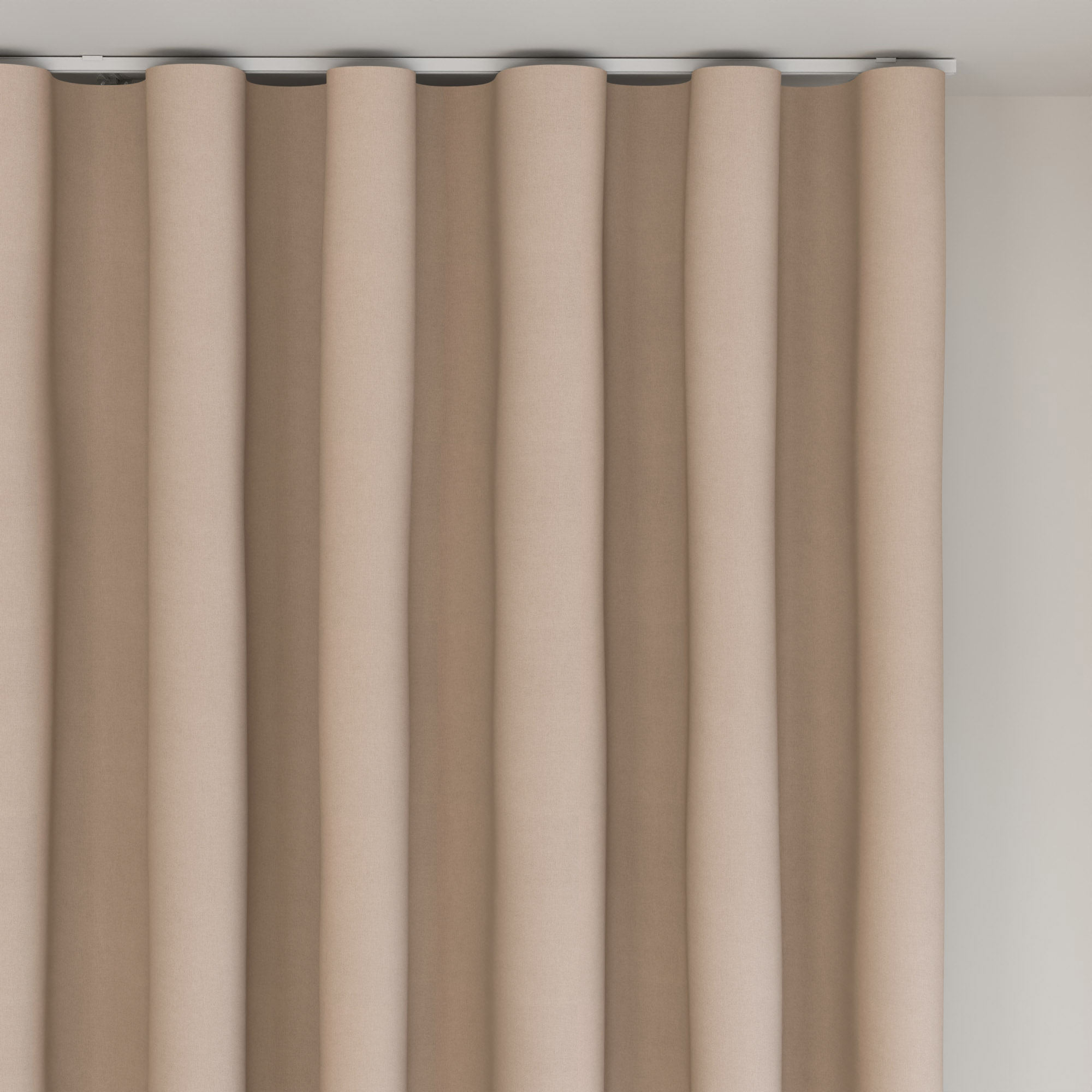 Novi Beige Wave Curtain - Image 6