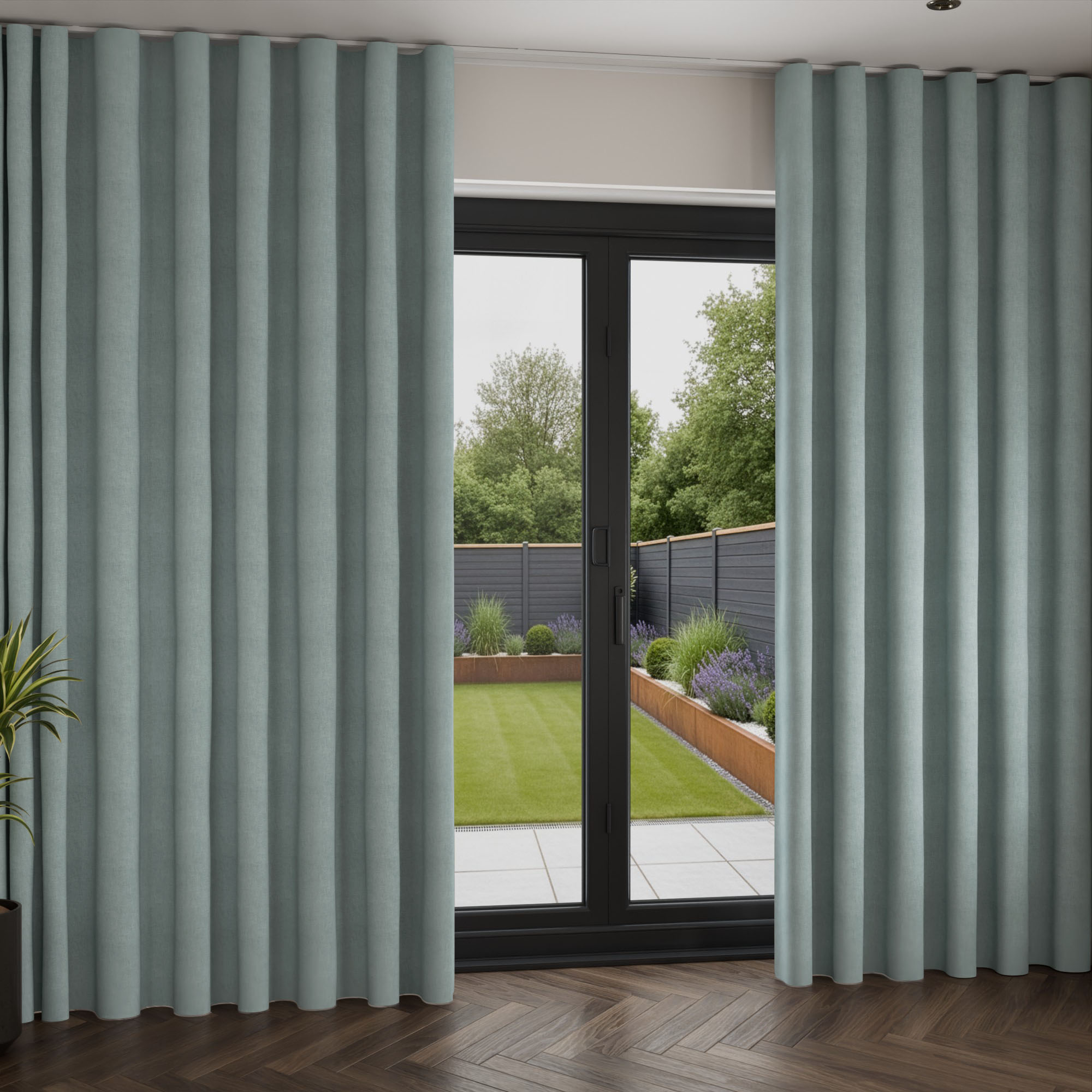 Novi Duckegg Wave Curtain - Image 2