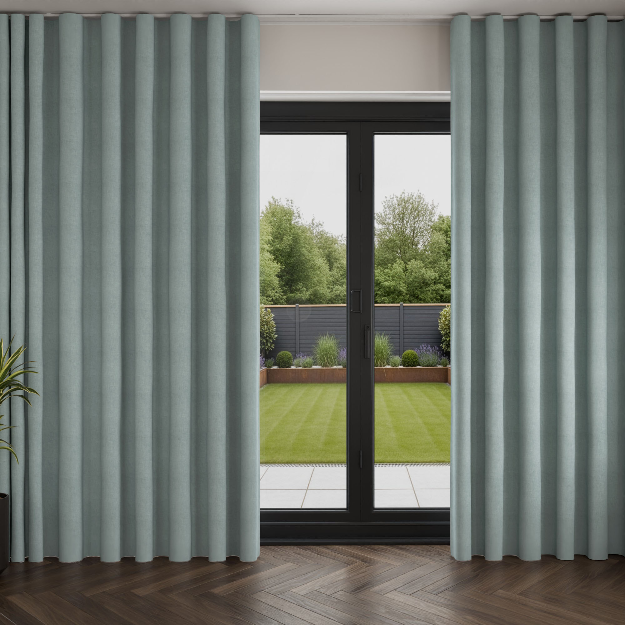 Novi Duckegg Wave Curtain - Image 3