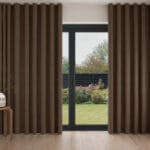 Ezra Toffee Wave Curtain