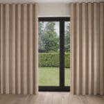 Ezra Taupe Wave Curtain