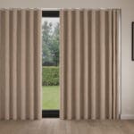 Ezra Taupe Wave Curtain