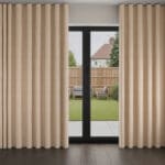 Ezra Cream Wave Curtain