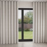 Ezra White Wave Curtain