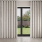 Ezra White Wave Curtain