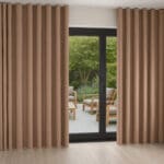 Mylo Latte Wave Curtain