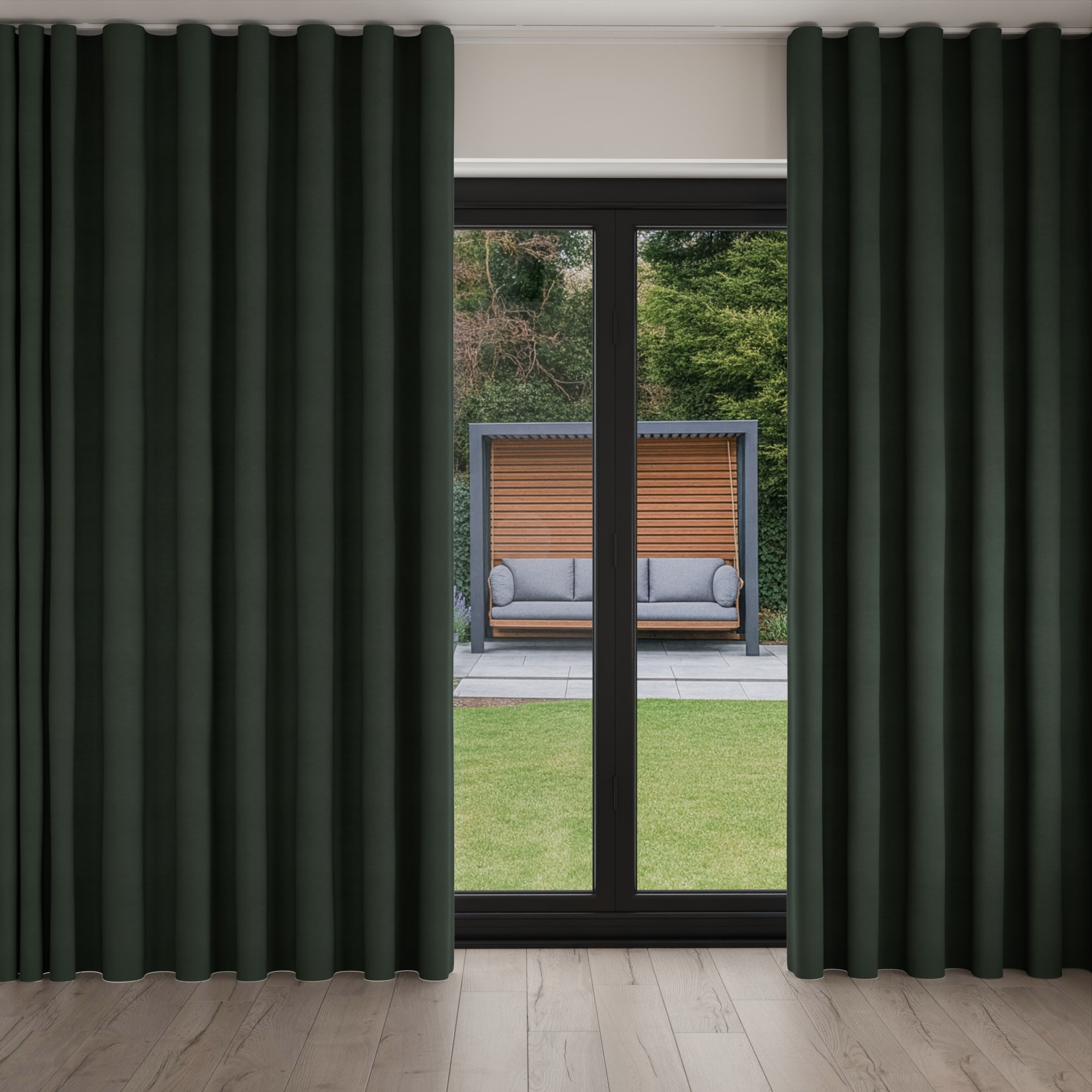 Mylo Pine Wave Curtain - Image 3