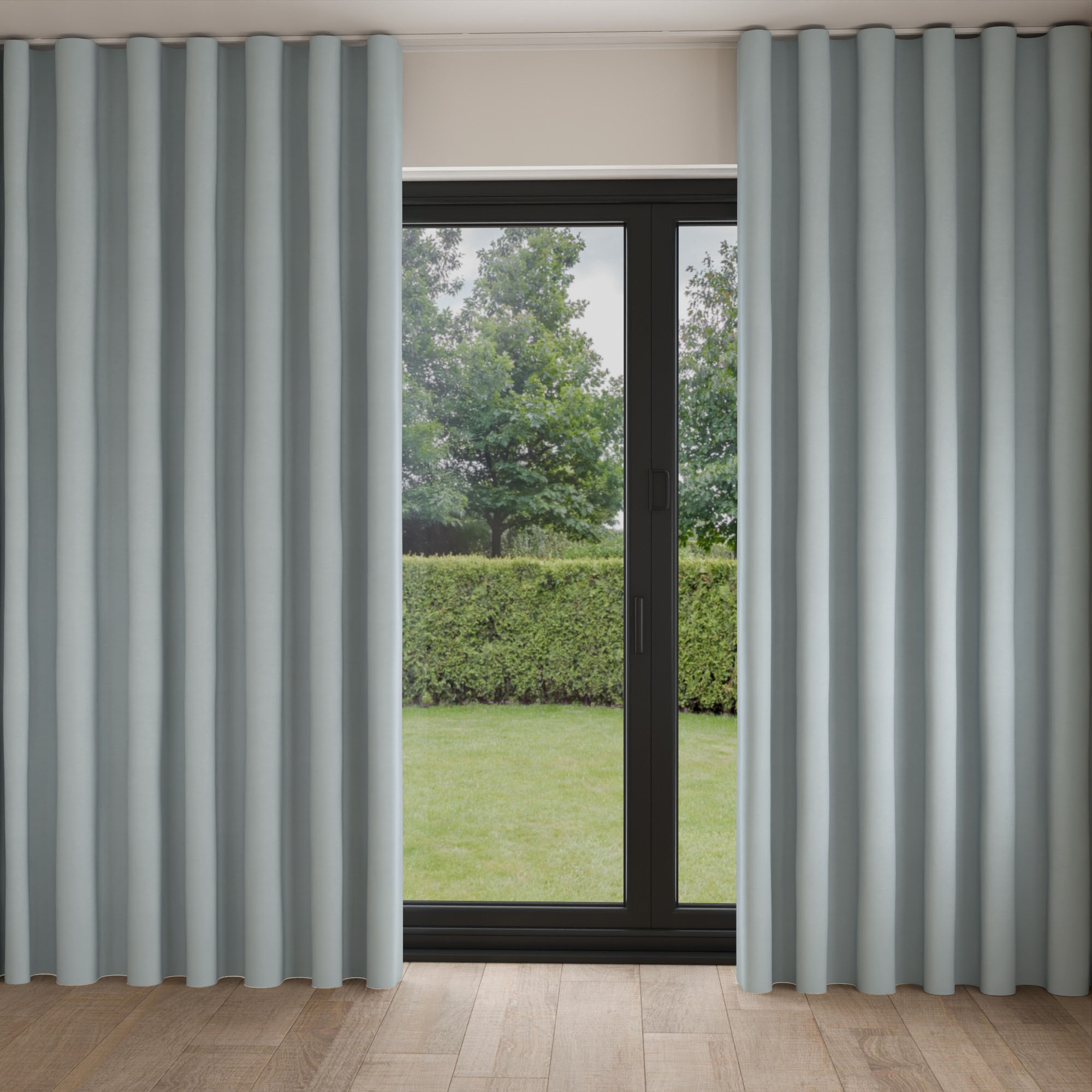 Mylo China Blue Wave Curtain