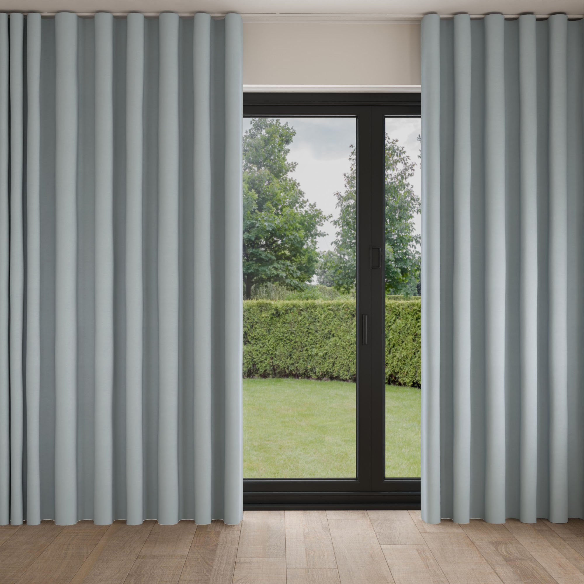 Mylo China Blue Wave Curtain - Image 3