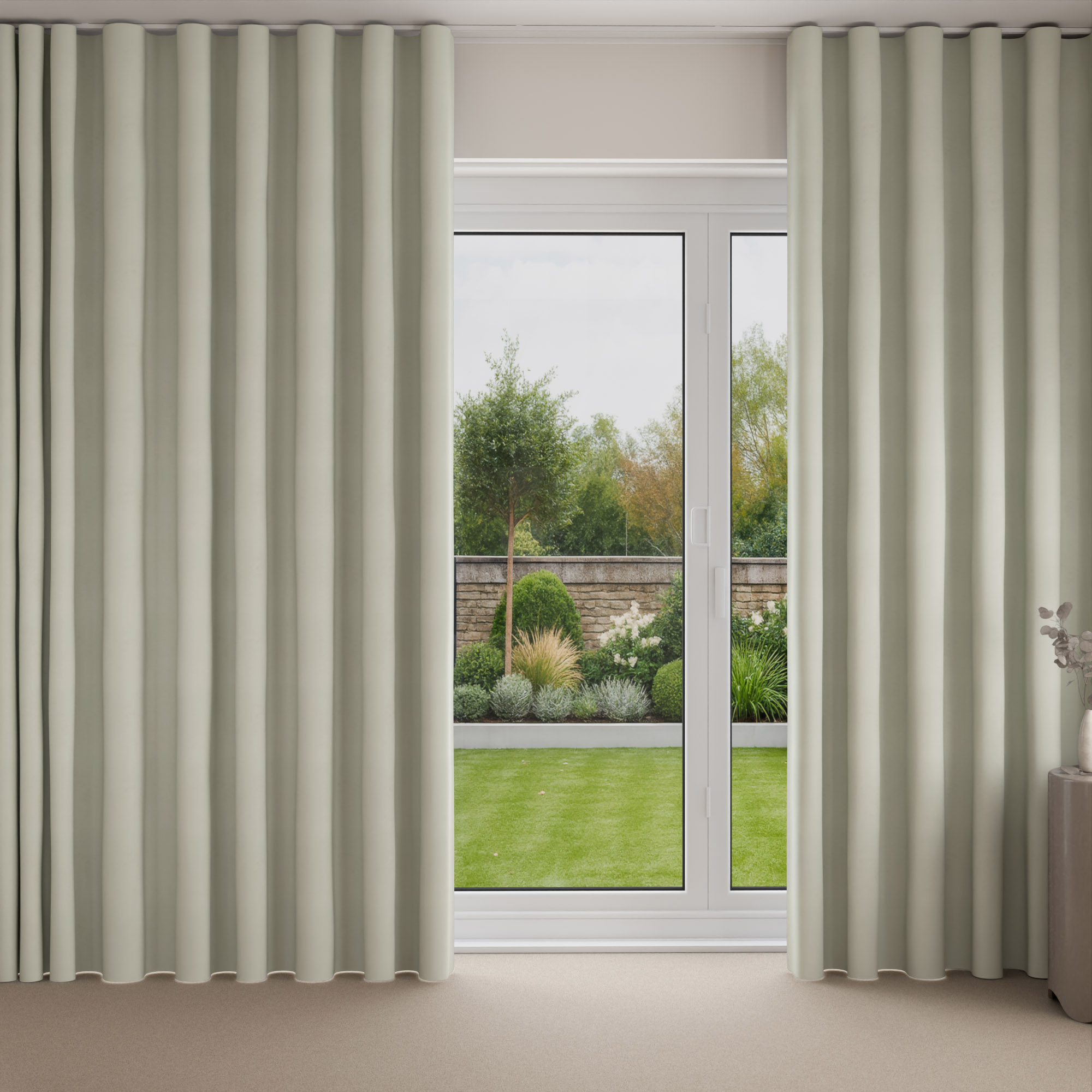 Mylo Mint Wave Curtain - Image 3