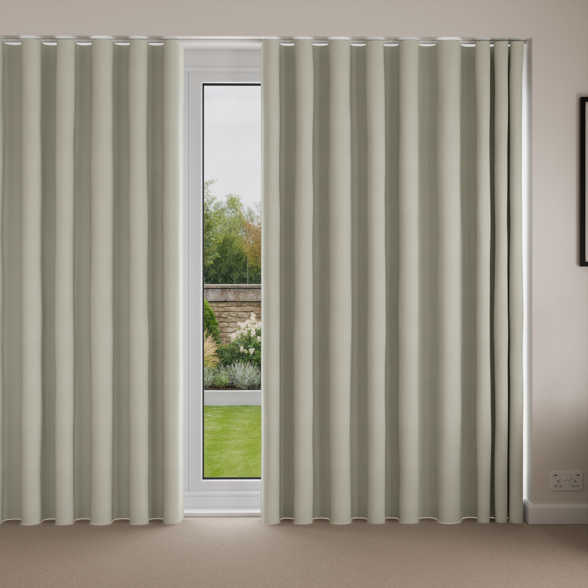 Mylo Mint Wave Curtain - Image 4
