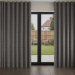 Mylo Charcoal Wave Curtain