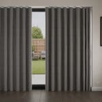 Mylo Charcoal Wave Curtain