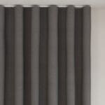 Mylo Charcoal Wave Curtain