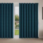 Zari Peacock Wave Curtain