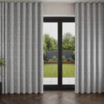 Porto Silver Wave Curtain