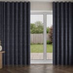 Caracas Indigo Wave Curtain