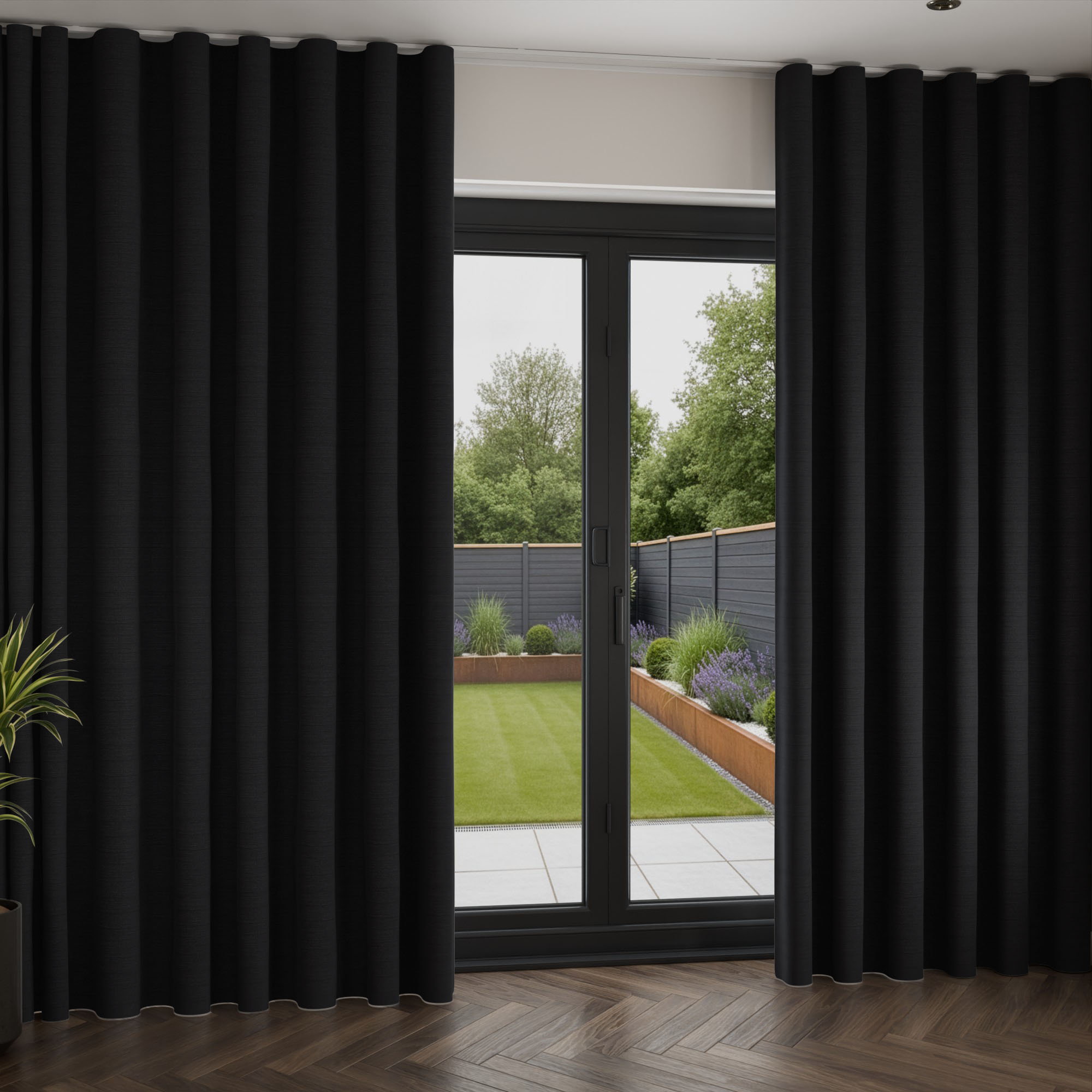 Caracas Onyx Wave Curtain