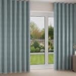 Caracas Powder Blue Wave Curtain