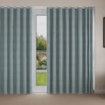 Caracas Powder Blue Wave Curtain