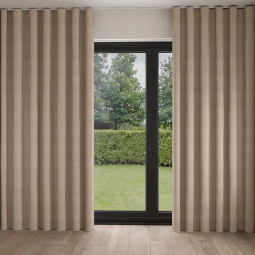Caracas Praline Wave Curtain