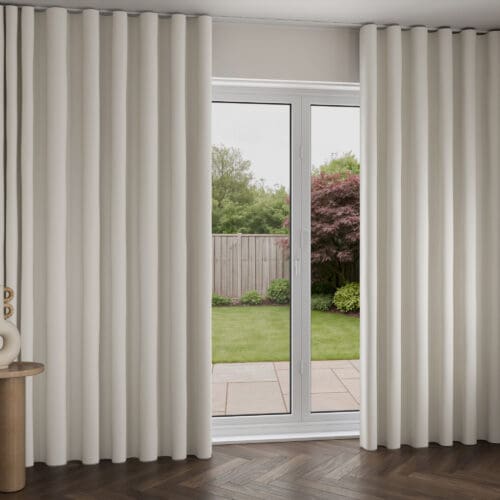 Alto Ivory Wave Curtain