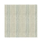 Emily Bond George Stripe Sage Wave Curtain