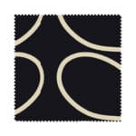 Orla Kiely Jumbo Linear Stem Liquorice Wave Curtain