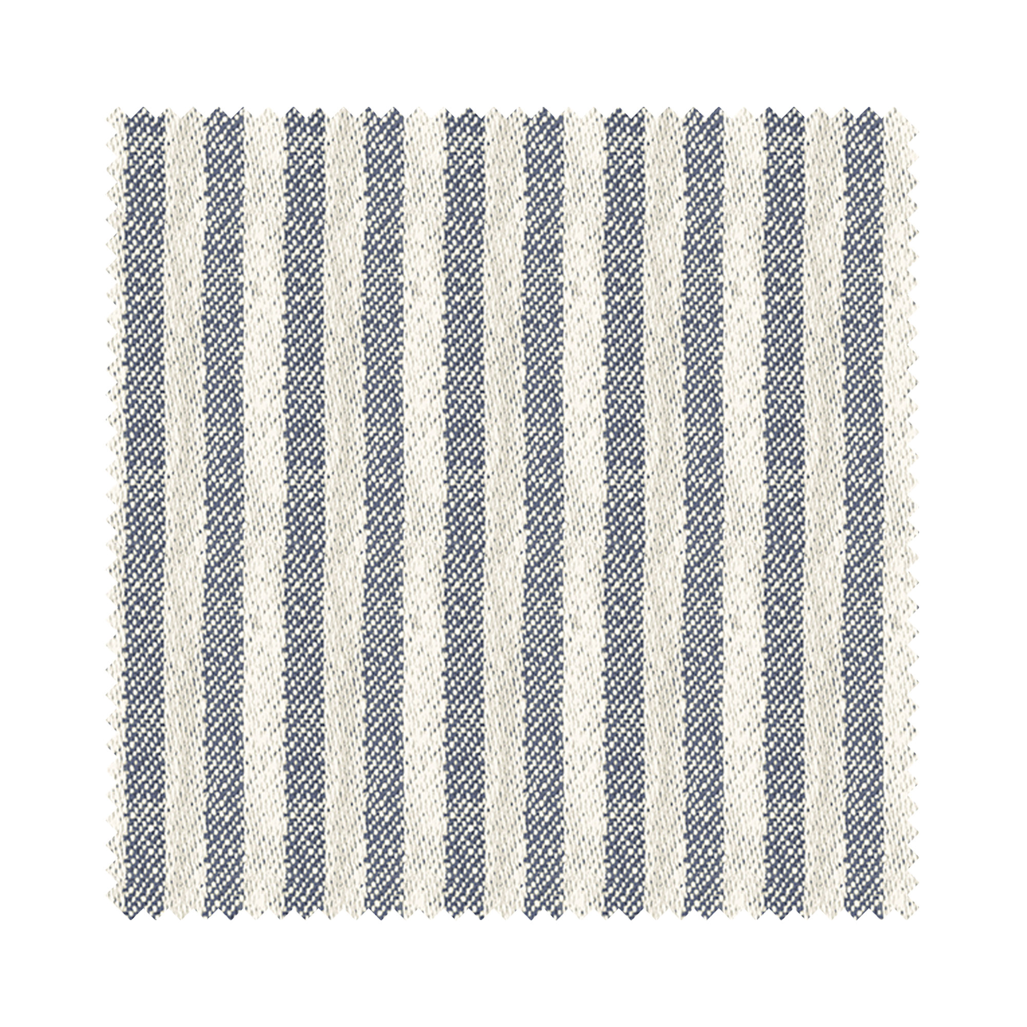 Emily Bond Oscar Stripe Indigo Wave Curtain - Image 7