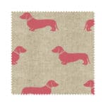 Emily Bond Peggy Raspberry Wave Curtain