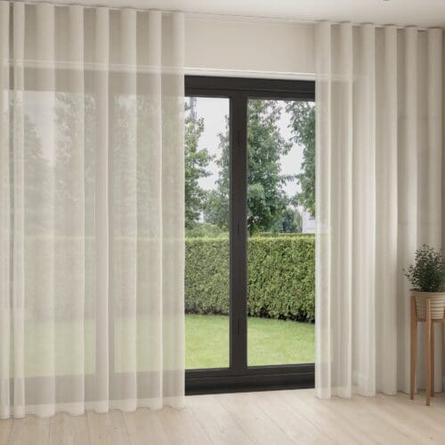 Tala Silver Wave Curtain